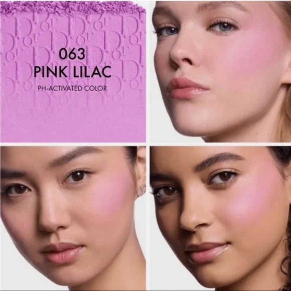 Dior Addict Rosy Glow Blush Pink Lilac - Picture 3 of 5